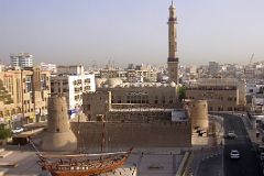 Dubai 02 Dubai Museum 02 Daytime View From Our Hotel Room With Grand Mosque2.jpg